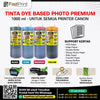 Fast Print Tinta Printer Canon Dye Based Ink Photo Premium 1 Set