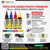 Fast Print Tinta Printer Canon Dye Based Ink Photo Premium 1 Set