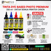 Fast Print Tinta Printer Canon Dye Based Ink Photo Premium 1 Set