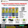 Fast Print Tinta Printer Canon Dye Based Ink Photo Premium 1 Set