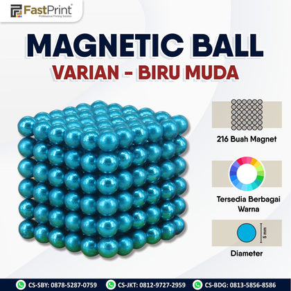 Bola Magnet Balls Mainan Anak Diamater 5MM