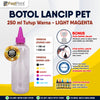 Botol Lancip PET Tutup Warna