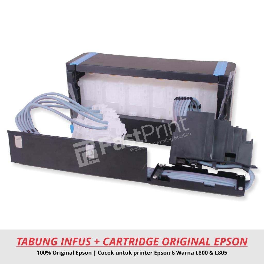 Tabung Infus Original Plus Cartridge Original Epson L800, L805