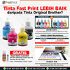 Fast Print Tinta Printer Brother T300 T700 J200 Ultimate Plus UV 1 Set