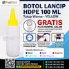 Botol Lancip HDPE Tutup Warna