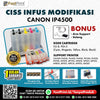 CISS Infus Modifikasi Canon IP4200, IP4300, IP4500, IP5300, IP3300, IP6700, MP500, MP530, MP600, MP610, MP620, MP800, MP810, MP830, MP930, MX850 Kosongan
