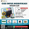 CISS Infus Modifikasi Epson C59, CX2900 Plus Tinta