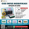 CISS Infus Modifikasi Epson R1390 Plus Tinta