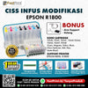 CISS Infus Modifikasi Epson R800, R1800 Kosongan