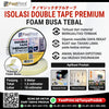 Isolasi Double Tape Foam Busa Premium Lakban Putih Tebal