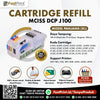 Cartridge MCISS Refillable Brother DCP J100, J105, MFC J200, J2510, J3520, J3720 Plus Tinta