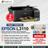 Printer Eco Tank Epson L3110 All In One Print Scan Copy Inkjet Printer