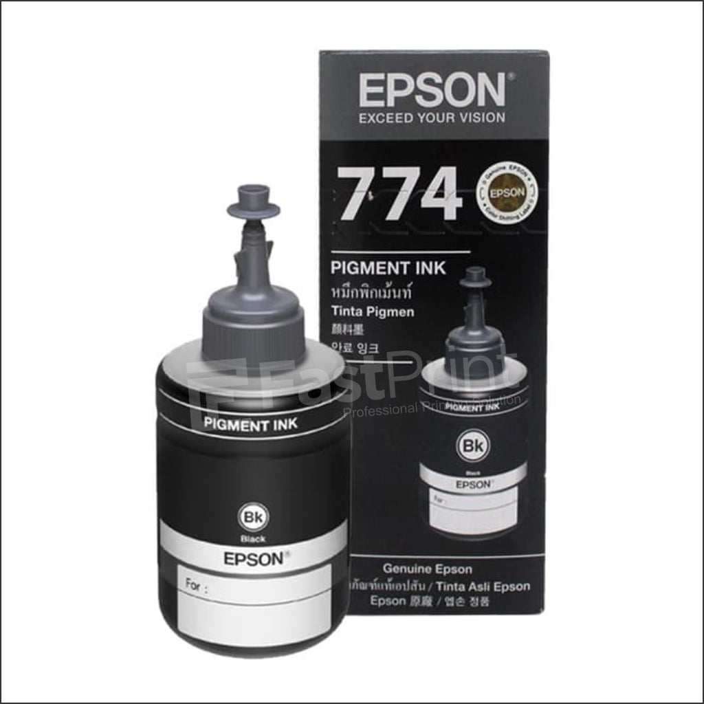Tinta Original Epson T774 774 7741 Black M100 M105 M200 M205 L655 L605 L1455