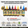 Tinta Dye Based Photo Premium Epson R1900 R2000 1 Set 8 Warna