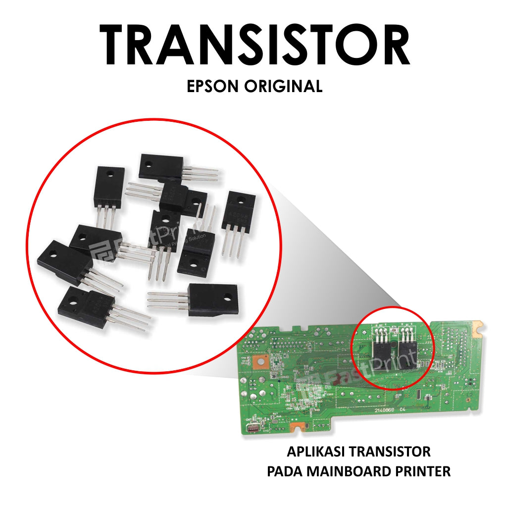 Transistor Mainboard Original Printer Epson – Fast Print Indonesia